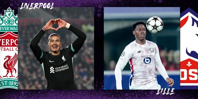 Màn đụng độ Liverpool vs Lille OSC