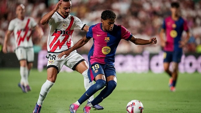 Màn đụng độ Barcelona vs Rayo Vallecano