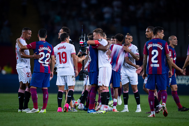 Màn đụng độ Sevilla vs Barcelona