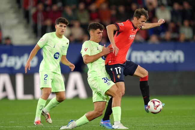 Màn đụng độ Barcelona vs Osasuna