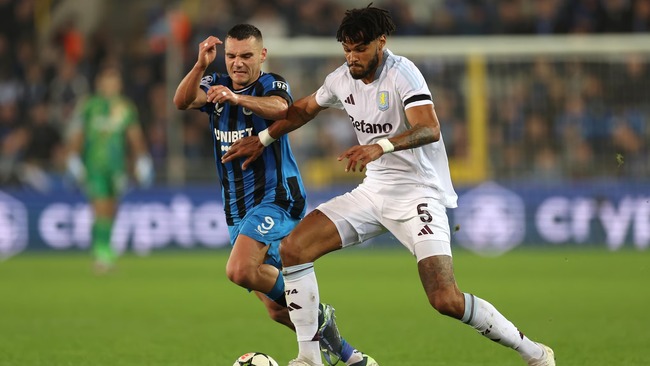 Màn đụng độ Club Brugge vs Aston Villa