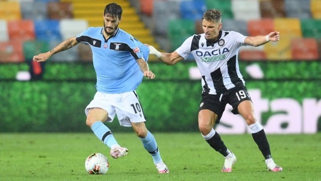 Màn đụng độ Lazio vs Udinese