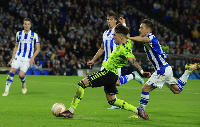 Màn đụng độ Real Sociedad vs Man Utd